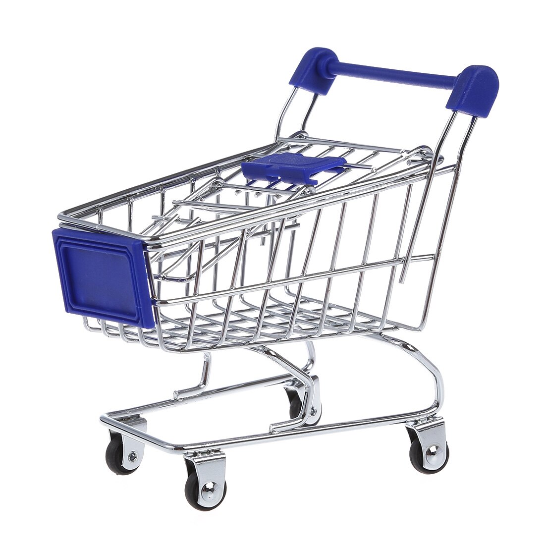 Metal Mini shopping cart supermarket toy for children Pretend play