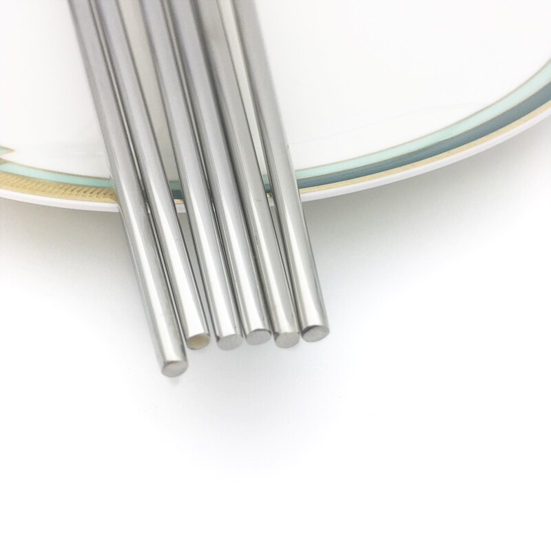 1 pairs Stainless steel Chopsticks Anti-skip Korea Chop Stick Durable Chinese Square Chopsticks set Dinnerware Household Cutlery