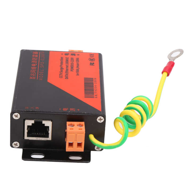 Parafoudre Ethernet RJ45, 10kv, système de surveillance, suppresseur de foudre, pour la sécurité, en utilisant un protecteur de tonnerre