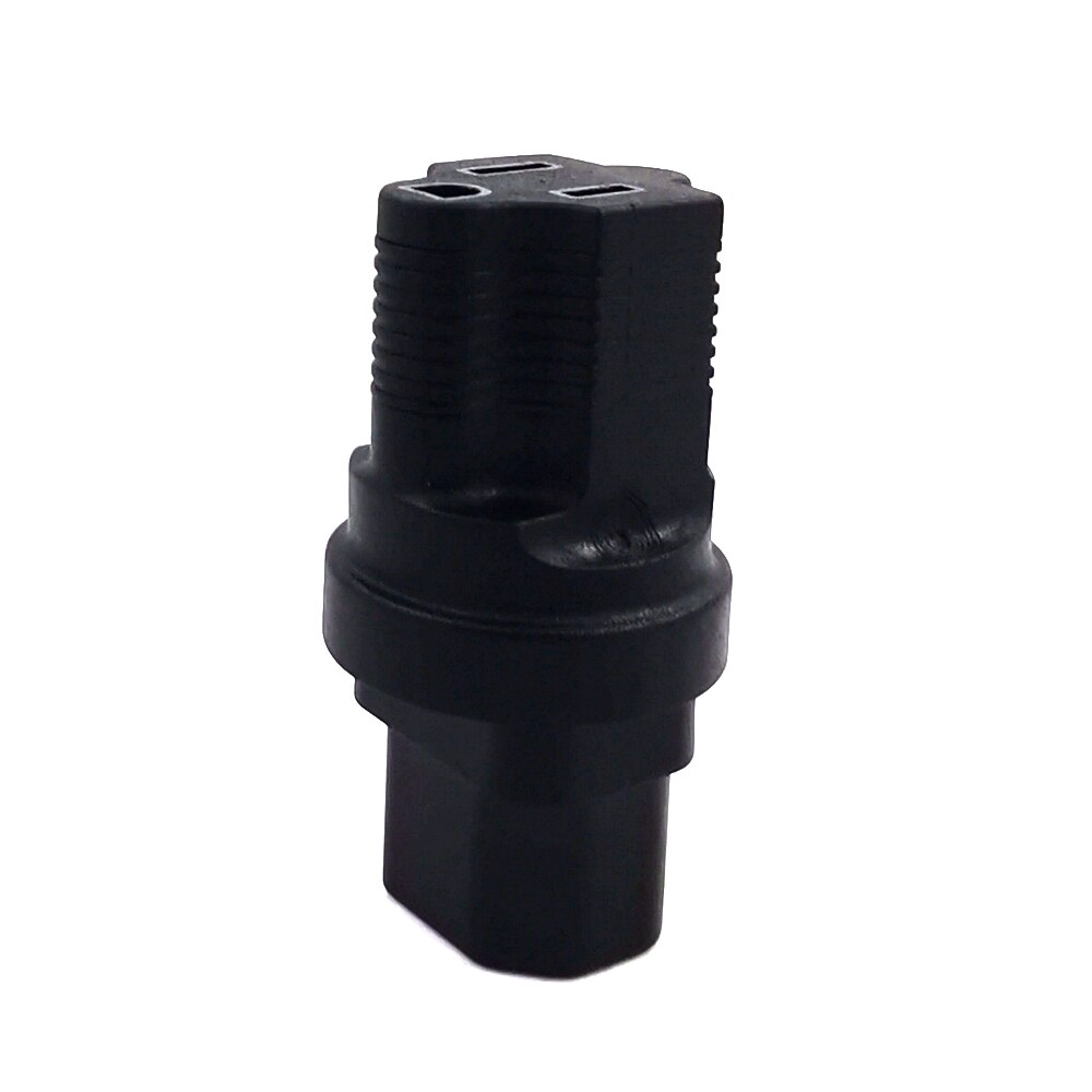 USA NEMA 5-15R to IEC 60320-C14 Travel Power Adapter American 3 Prong Receptacle To C14 Power Converter Connector Industrial Gra