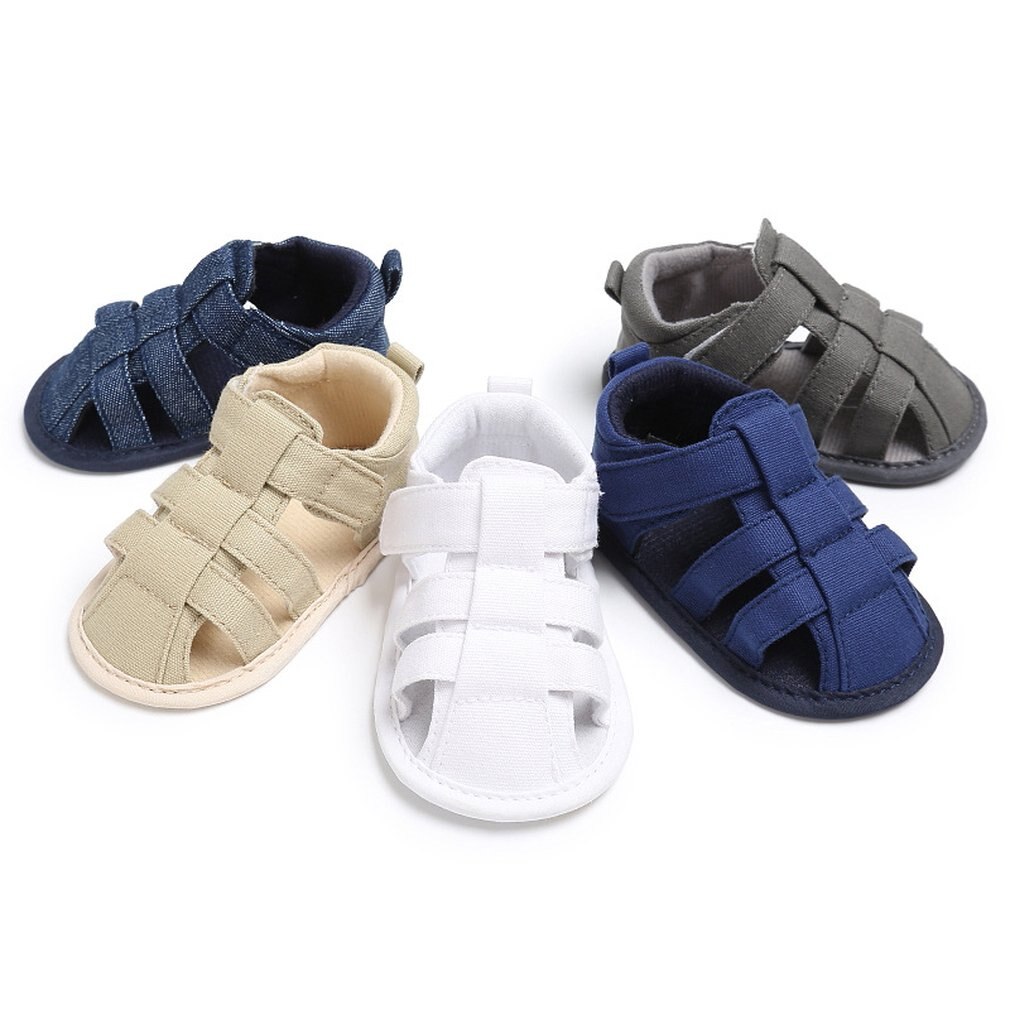 Mocassins en toile d'été pour bébés | Baskets respirantes et ajourées, sandales pour garçons et bébés de 0 à 18 mois