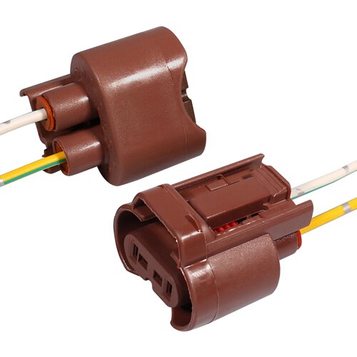 Yccpauto 2 stk  h8 h11 sokkel ledningsnett 9005 hb3 9006 hb4 holder kontakt auto billykter tåkelysfot: 9006