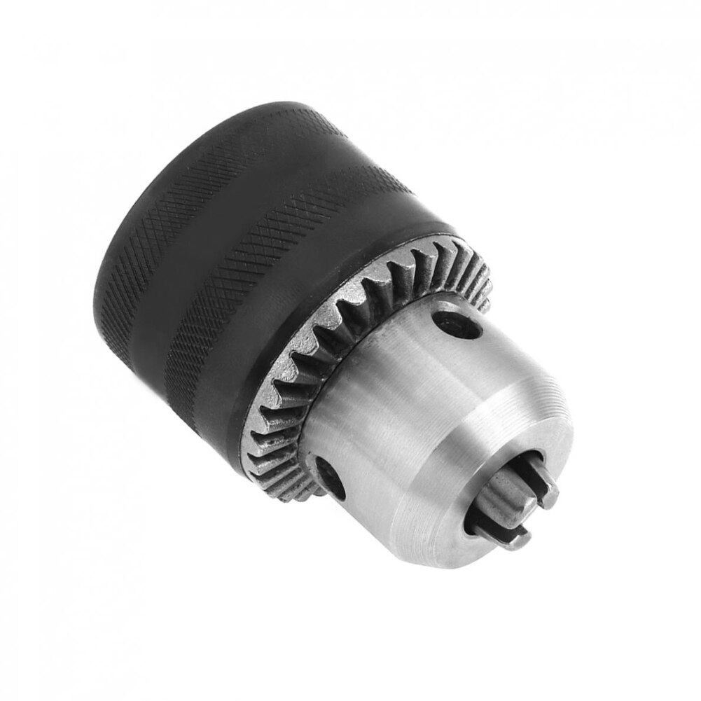3/4Pcs 10mm 3-jaw Drill Bits Adapter Manual Drill Chuck Wrench Adapter Converter Quick Change 1.5-10mm 3/8-24UNF Clamp Range