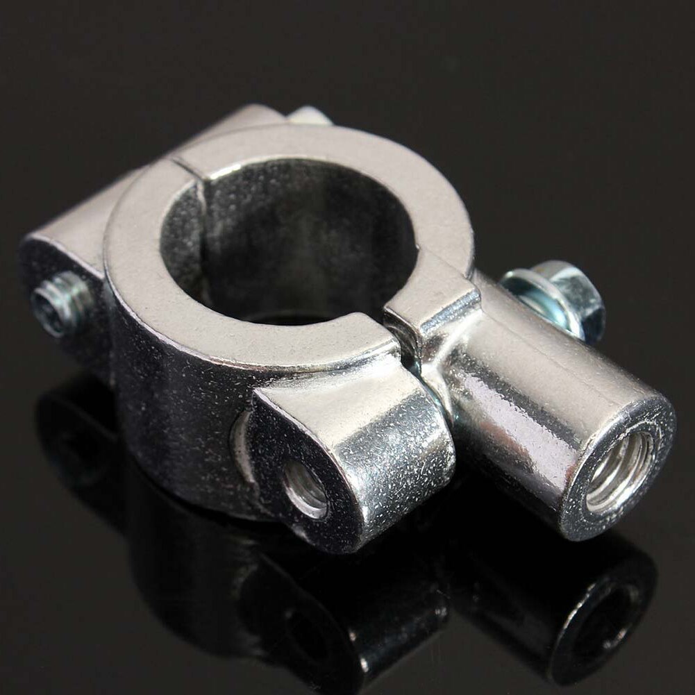 1 paar Motorrad Lenker Metall Rückspiegel montieren Halfter Motorrad Spiegel Klemme Klammern Zubehör