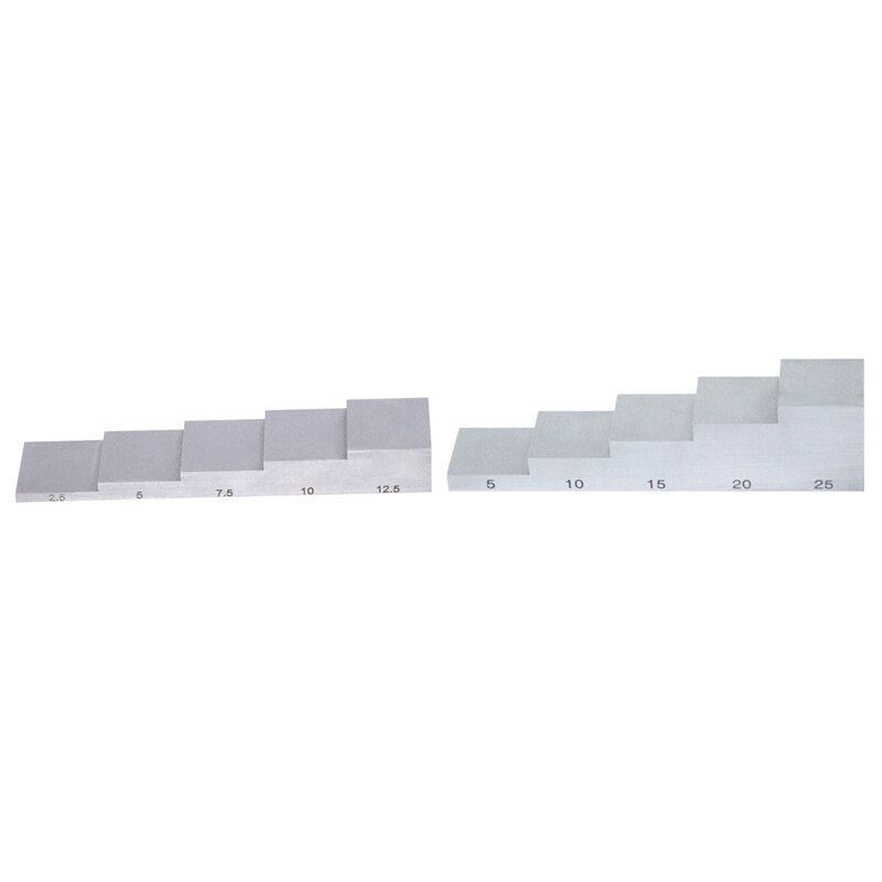 Ultrasonic Thickness Gauge Calibration Step Test Block 5 Step Test Block (1018 Steel)