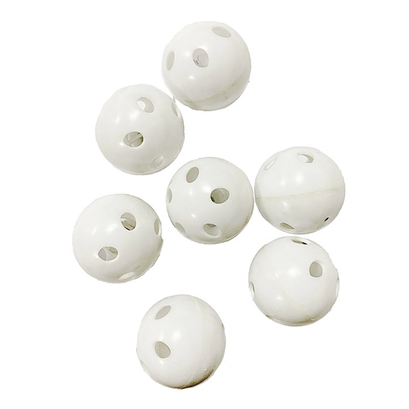 Cloche de hochet en plastique Iksqueaky, perles de hochet bricolage, fabricant de bruit, réparation, jouet pour chien, accessoires pour animaux de compagnie, 10 pièces, 24mm