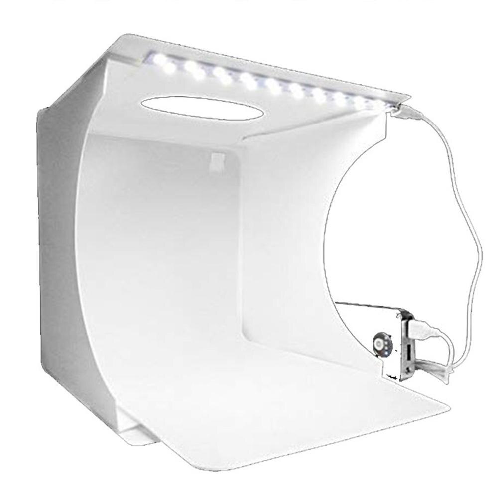 LED Studio Photo remplir Lightbox Mini Studio boîte Portable pratique petit LED photographique remplissage boîte facile à assembler: Default Title