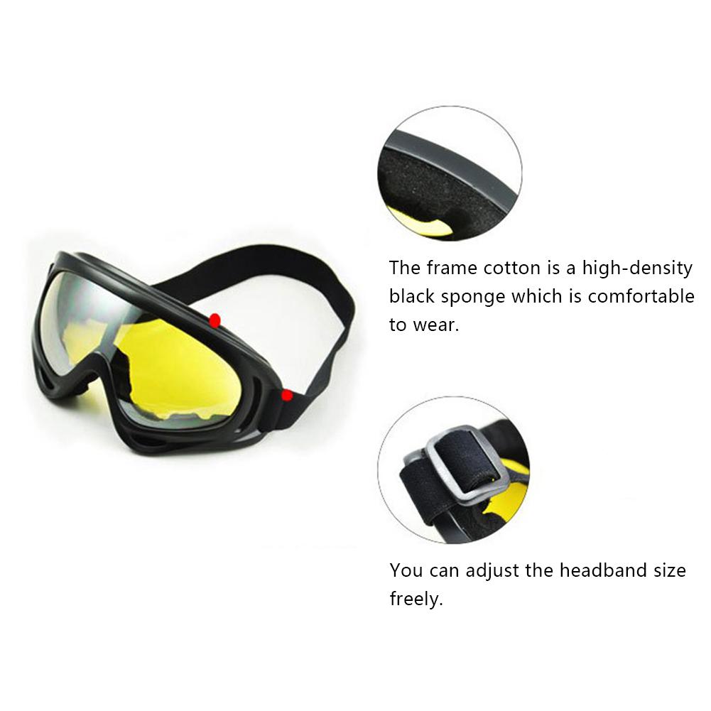 Narty terenowe gogle maska snowboardowa zima skuter motocross okulary łyżwiarstwo sport wiatroszczelne pyłoszczelne okulary robić jazdy