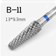 White 1 Pc Silicon Carbide Nail Drill Bits Flexible Polisher Manicure Machine Nail Accessories Electric Nail File Pedicure Tool: G-C-B11