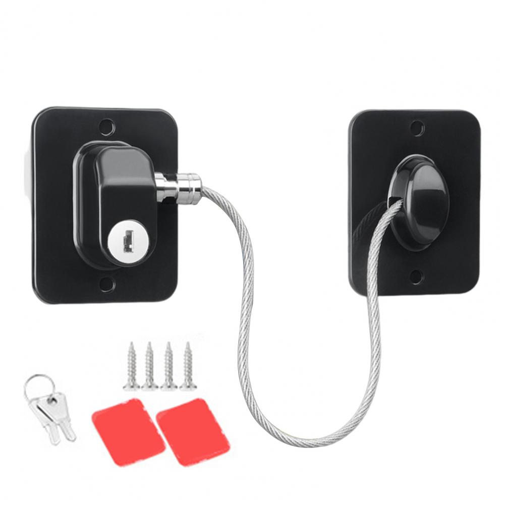 Kühlschrank-Türschloss-Set mit Schlüsseln, kindersicheres Kühlschrank-Sicherheitsschloss für Zuhause, Küche, Gefrierschrank, Schränke, Schubladen, Schränke, Fenster: Anderes