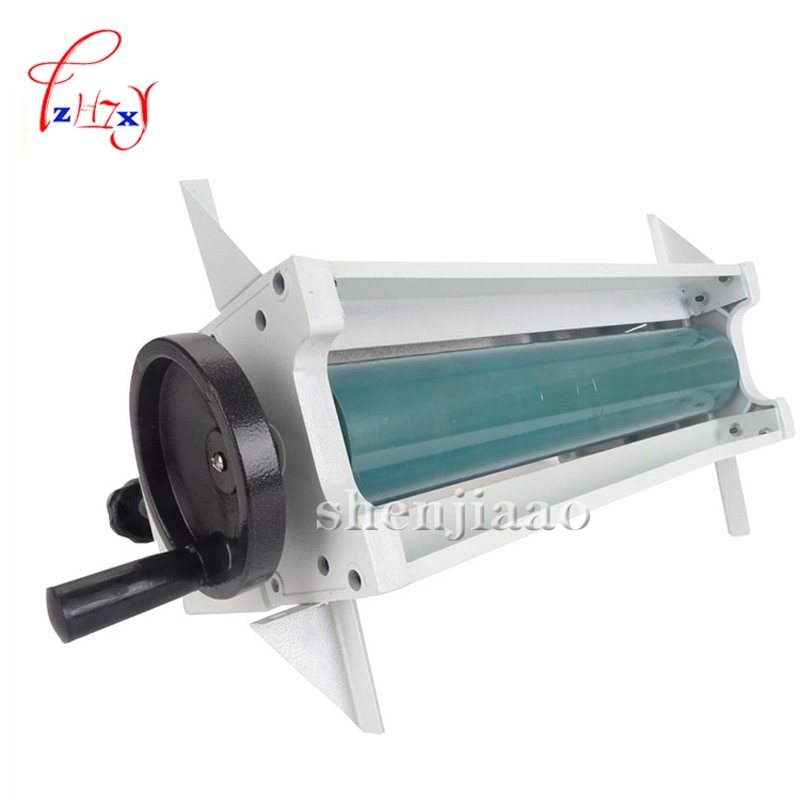 14" 350mm Manual roll laminating machines Photo Vinyl Protect Rubber Cold Laminator 1pc