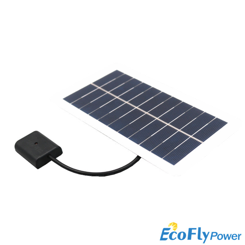 Mini Solar Panel 5V 2W 400mA Output USB Solar Cell Outdoor 18650 Battery Charger /5V 2ACharge Regulators USB Port