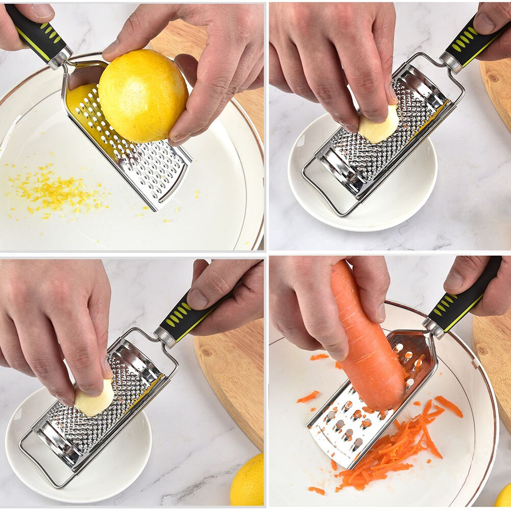 3 Pc Kaas Rasp Rvs Scherp Groente Fruit Kaas Cutter Kitchen Tools Aardappel Rasp