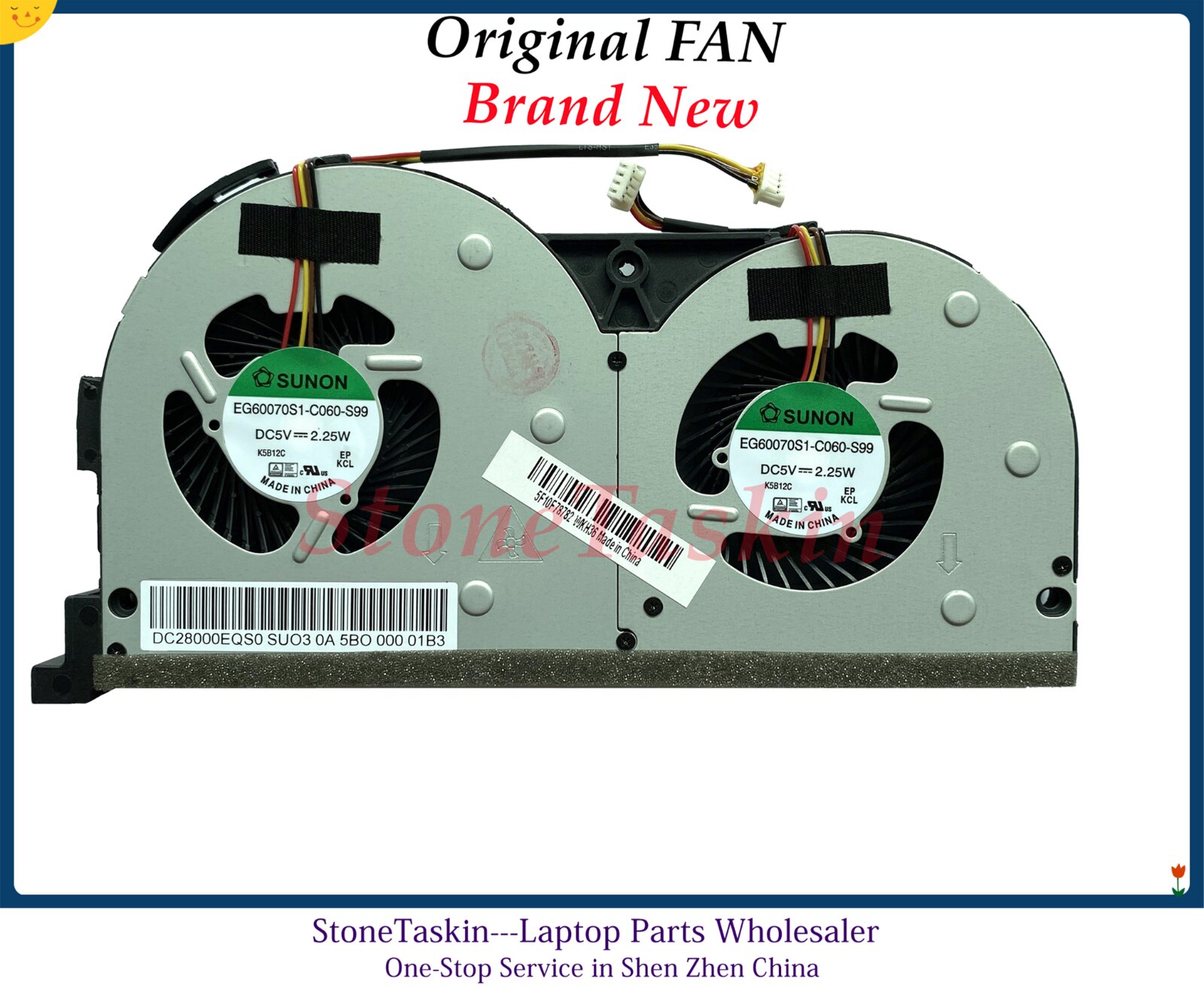 Brand Original For LENOVO Y50-70 Y50-70AS Y50-70AM CPU FAN Radiator Heatsink AT14S0010C0 100% Tested: Fan