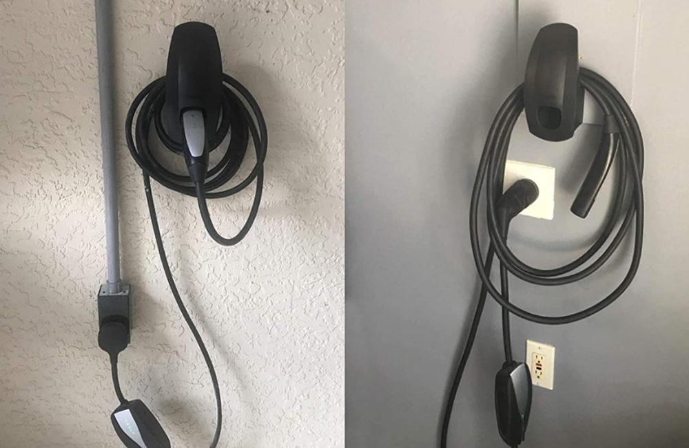 Charging Cable Organizer for Tesla Motors Wall Mount Connector Holder Cable Organizer Adapter Charger Holder for Model S X 3