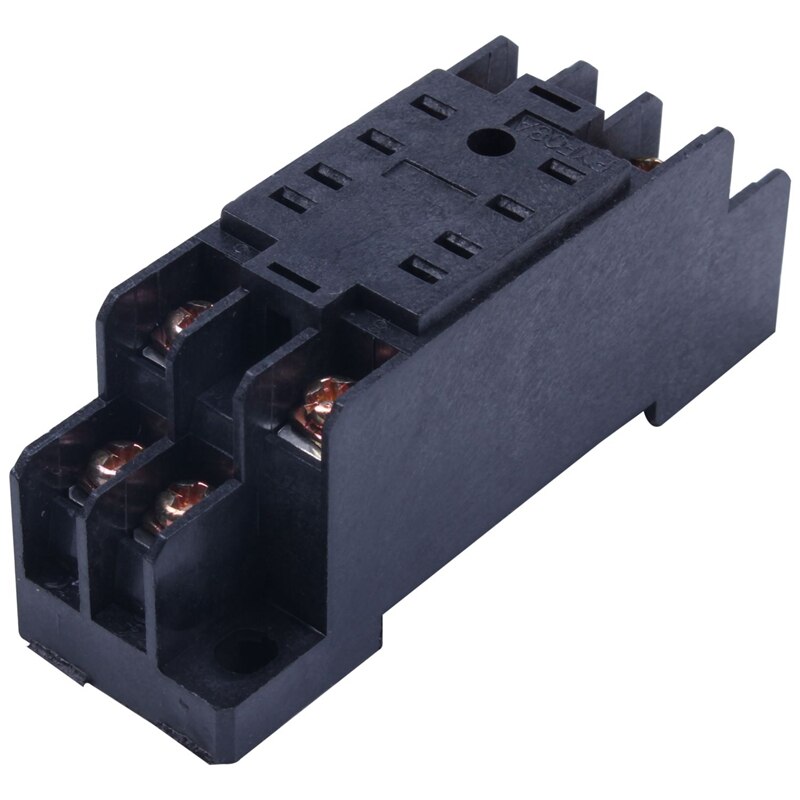 220/240V AC Coil DPDT Power Relay MY2NJ 8 Pin With Socket & 22mm Latching 2 NO 3-Position Rotary Selector Select Switch