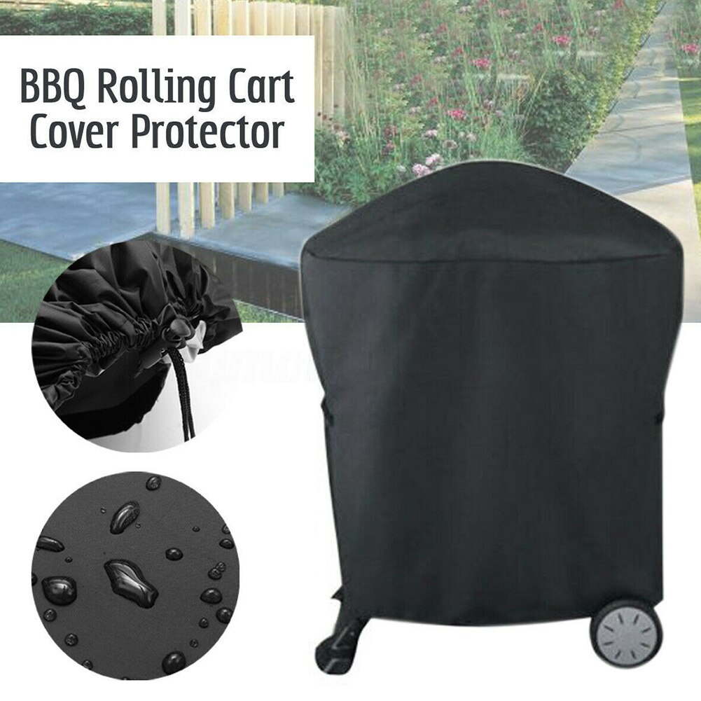 Grill Abdeckung Staub Beständig Outdoor Grill UV Schutz Regendicht Durable Garten Picknick Solide Windprood Für Weber Q200 Serie