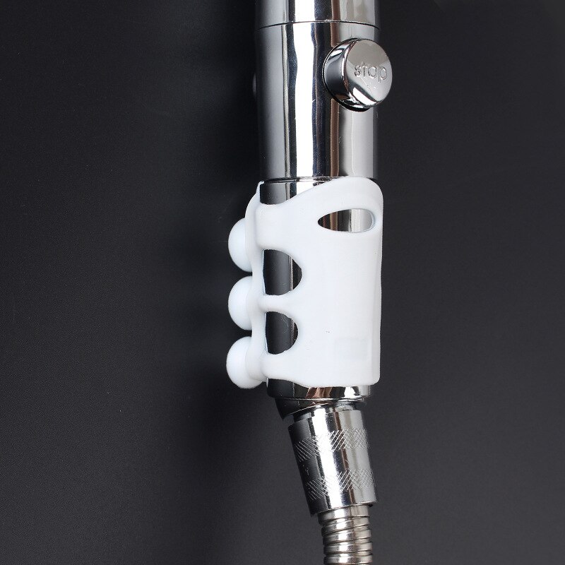Shower Suction Cup Bracket, Shower Nozzle Silicone Free Perforation, No Trace, Free Sticking Holder, Shower Bracket