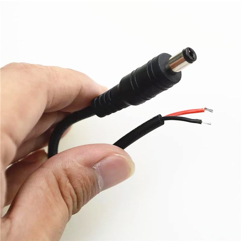 Connecteurs mâles et femelles 12V cc, adaptateur de câble, prise d'alimentation de 15cm de long, 5.5x2.1mm pour bande lumineuse, caméra de vidéosurveillance