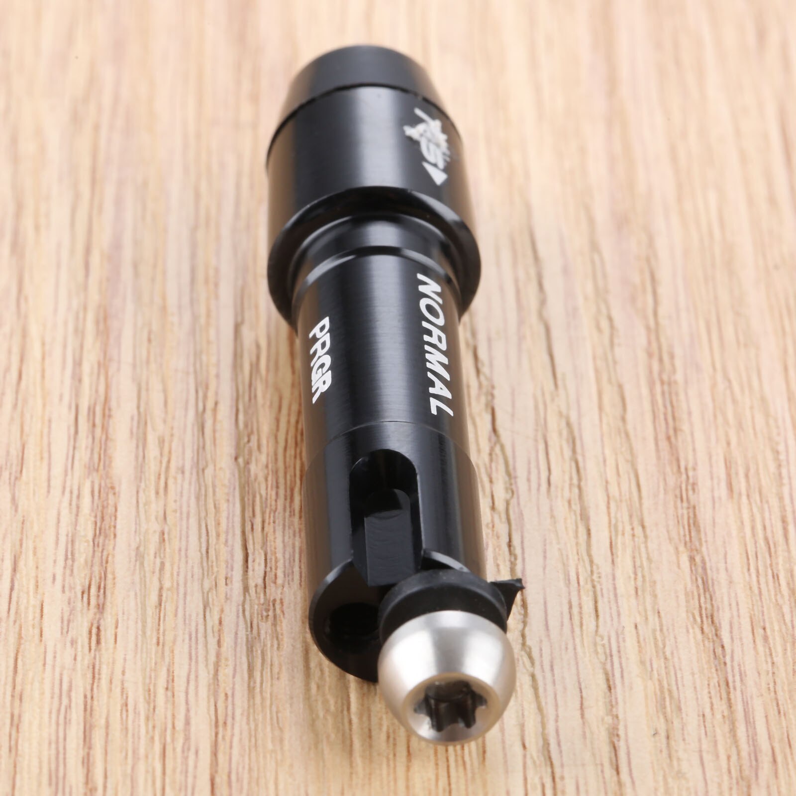 Adaptador de aleación de aluminio para palo de Golf, manga de reemplazo para PRGR ID Nabla RS Driver 01 02, tamaño de punta de solo 0.335 &quot;, color negro