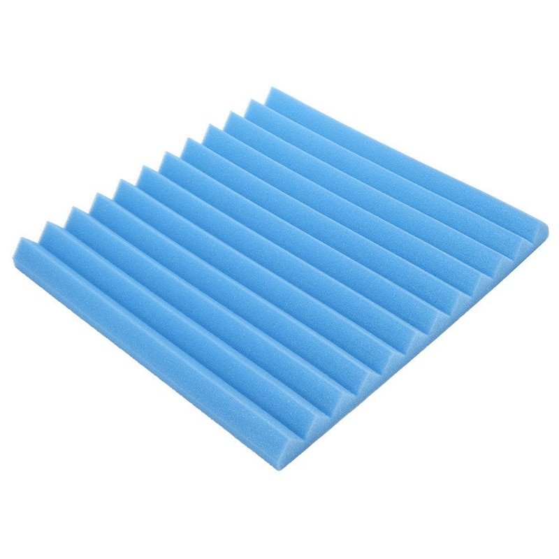 Panel Pianki Akustycznej - 30x30x2.5cm - Gąbka Dźwiękoszczelna - 12 Slotów - Absorpcja Studio KTV