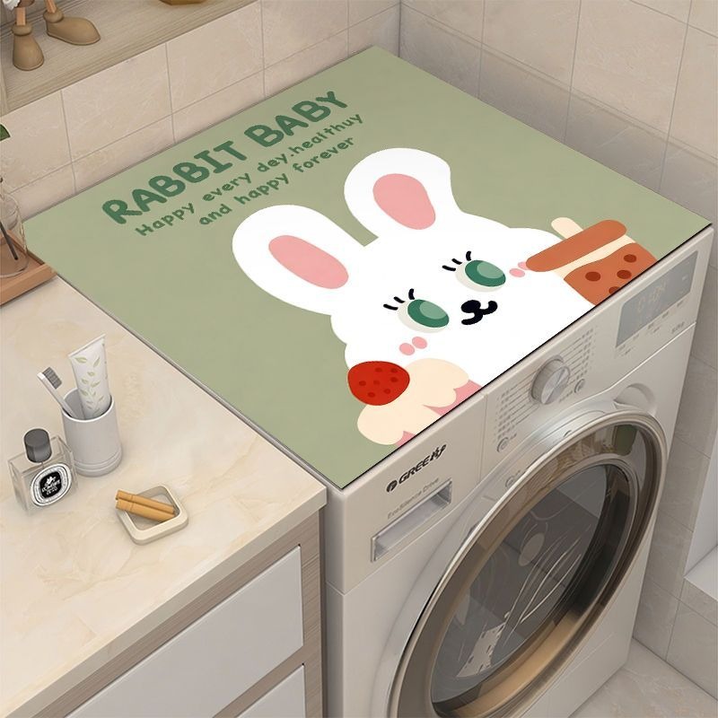 matt für Trommelwaschmaschinen, Sonnenschutz für Kieselgurte und staubdichte matt, Kühlschrank-Arbeitsplattenschutz, saugfähige matt: 45x70cm / Lila