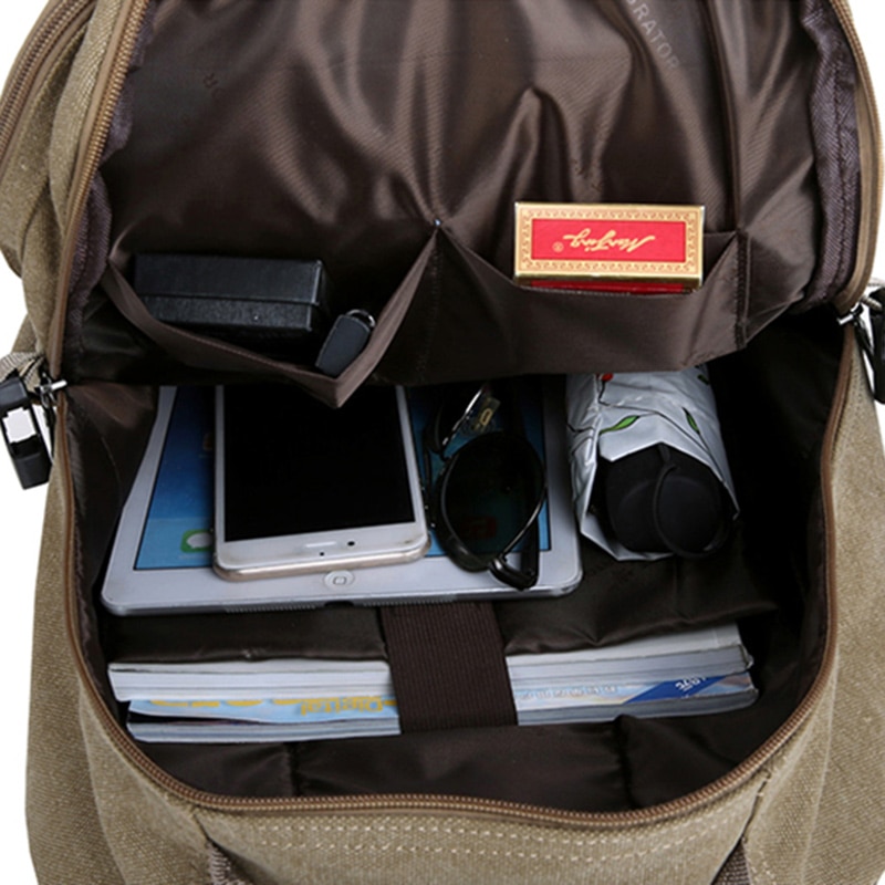 Canvas casual 's laptop ryggsekk merke trend enkel mann reise ryggsekk slitesterk skole bag sport bag gutt
