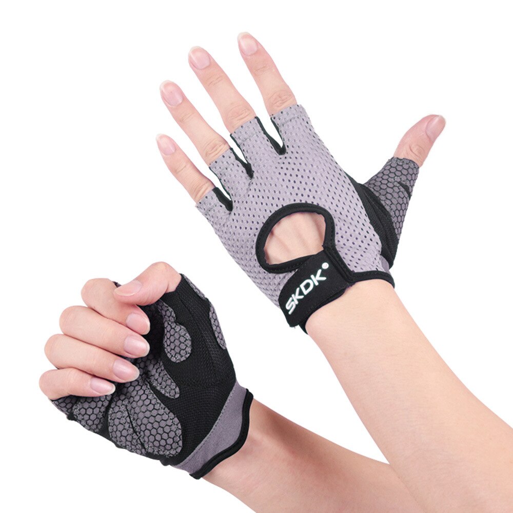 Half Vinger Fitness Handschoenen Hoge Elastische Ademende Anti-Slip Fiets Handschoenen Indoor Gym Apparatuur Sport Barbell Gewicht Handschoenen