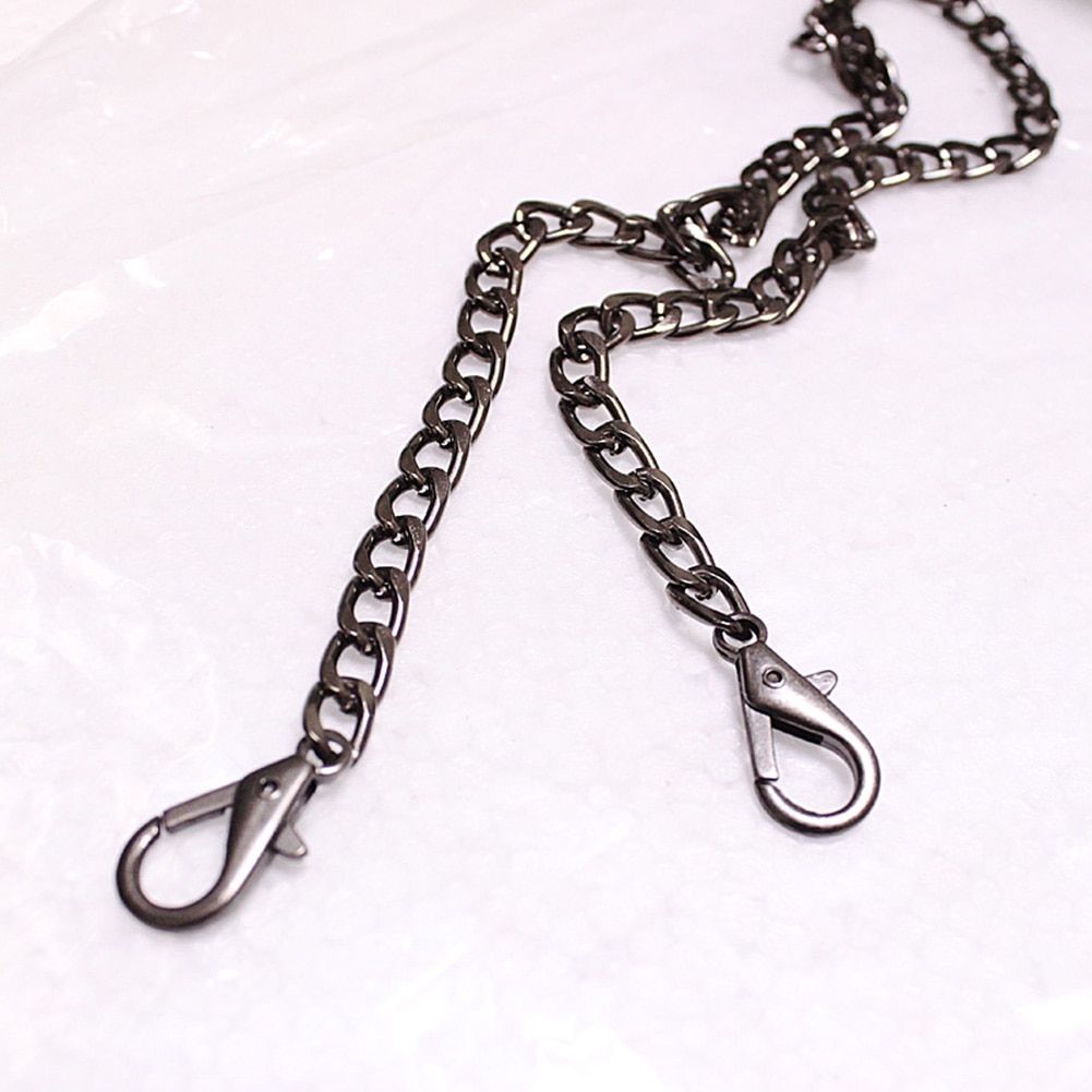 120cm Handbag Metal Chains For Bag DIY Purse Chain With Buckles Shoulder Bags straps for bags Handbag Handles bag strap