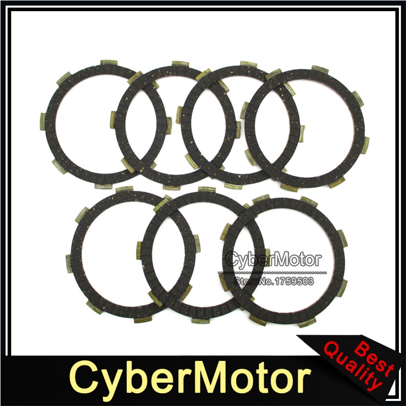 7 Stks/pak Motor Koppeling Wrijving Plaat Voor Cg Cb 200cc 250cc Atv Quad Dirt Motor Bike Motorcycle