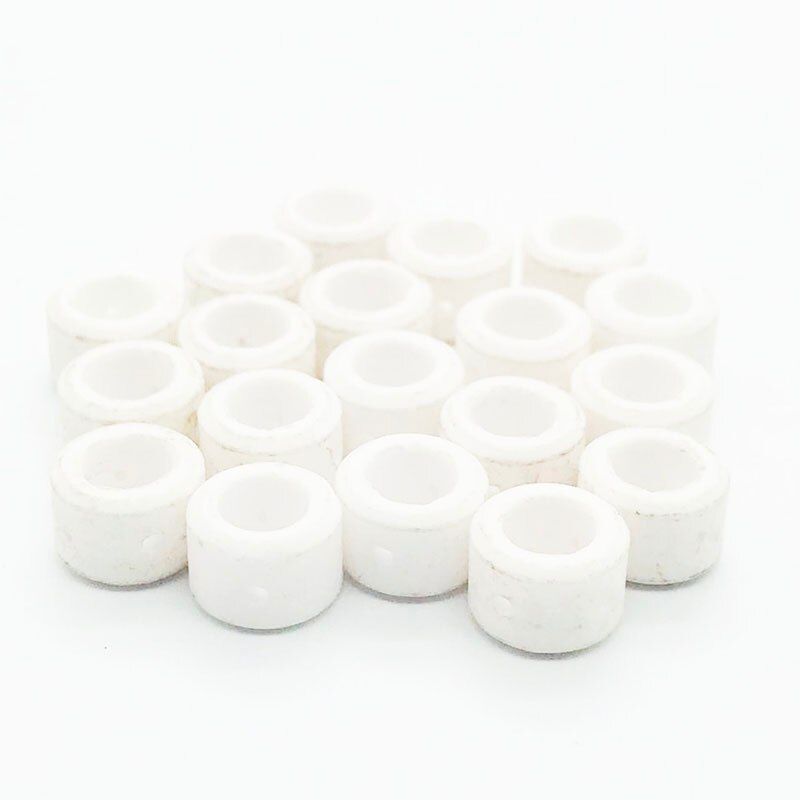 Keramische metaallucht plasma snijmachine verbruiksartikelen verlengde punt spuitmonden elektrode voor  pt31 lg40 snijbranders -50d 60 /set