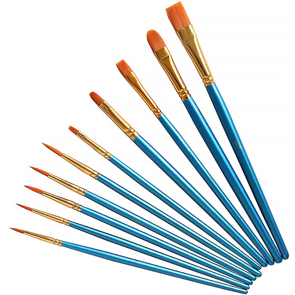 26 Pcs/set Painting Brush Palette Set Artist Students Watercolor Acrylic Oil Painting Brush Tool Kit