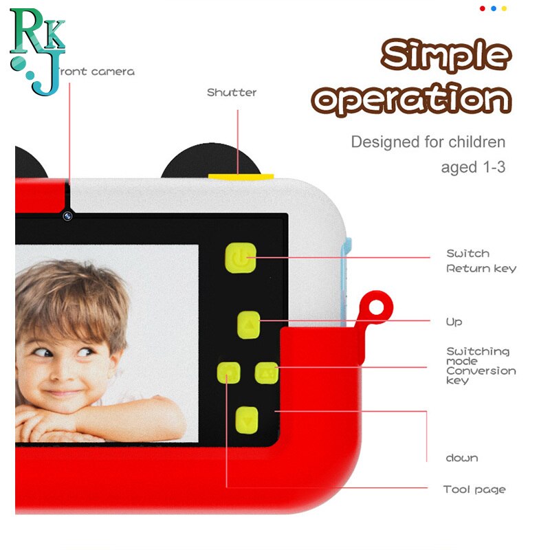 Digitale Foto Kamera Video Kamera Camas Para Video Kamera Anti-herbst kinder Kamera Kinder Kamera