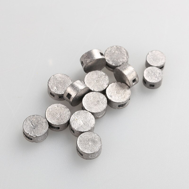 Sellos de seguridad sellados de plomo para prepago, 6x4, 8x5, 9x5, 10x5, 12x5, 15 unidades