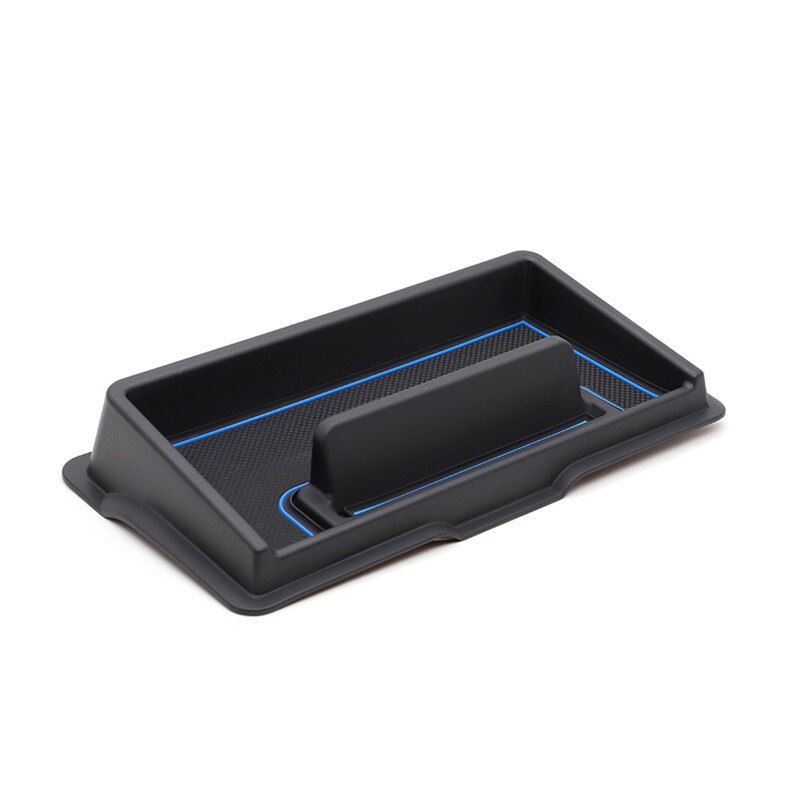 Dashboard Storage Box Door Storage Box Phone Holder Tray for Suzuki Jimny Car Mobile Phone Holder Phone Stand Bracket: Blue