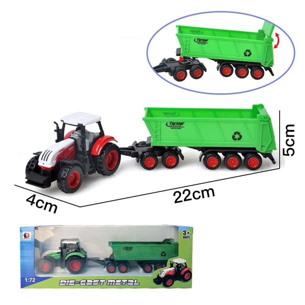 Kinder Simulation Bauernhof Traktor Farmer Mähdrescher Landwirtschaft Molding Fahrzeug Simulation Auto Kinder Kinder Spielzeug