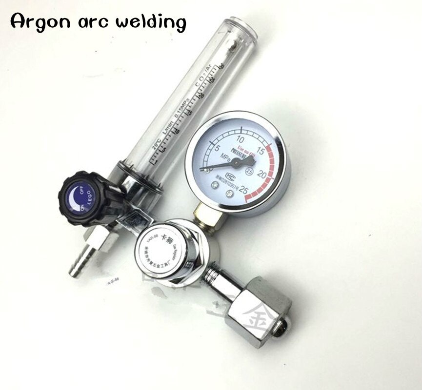 Welding Fittings Of stainless steel argon arc welding gas meter energy saving gas argon pressure gauge pressure reducing valve m