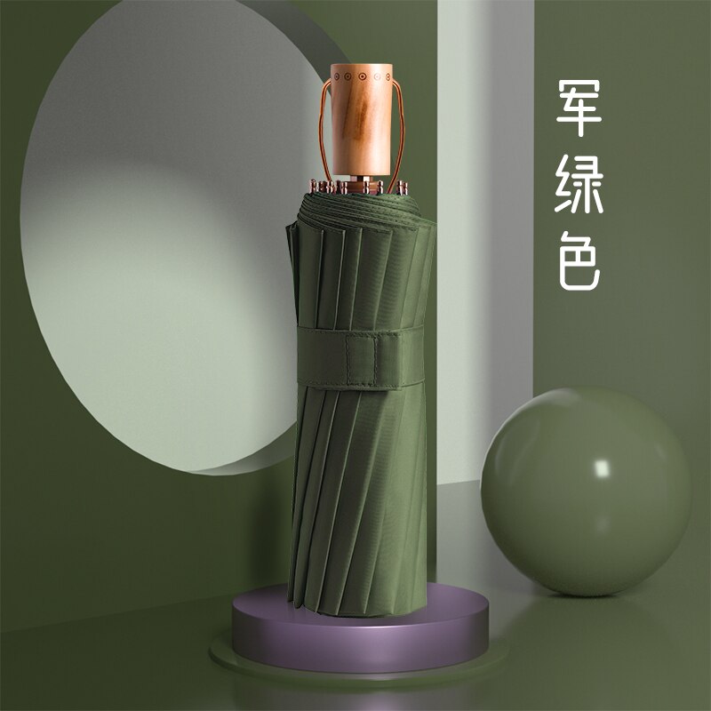 3Fold Academy Zon Winddicht Paraplu Reizen Grote Luxe Clear Parasol Paraplu Regen Vrouwen Sombrilla Ambrella BW50YS
