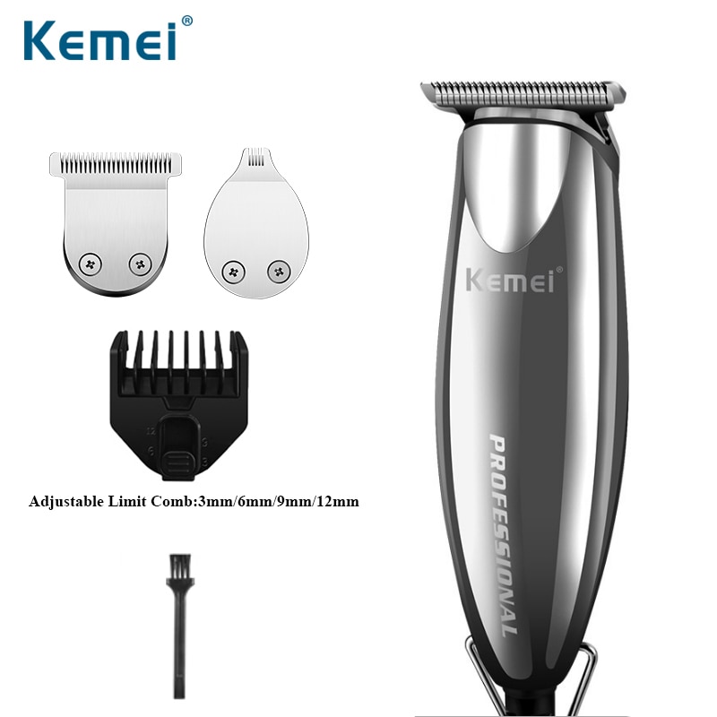 Kemei 0mm Baldheaded Hair Trimmer Powerful Electric Hair Clipper Shaver Modelling Hair Trimmer Razor KM-701