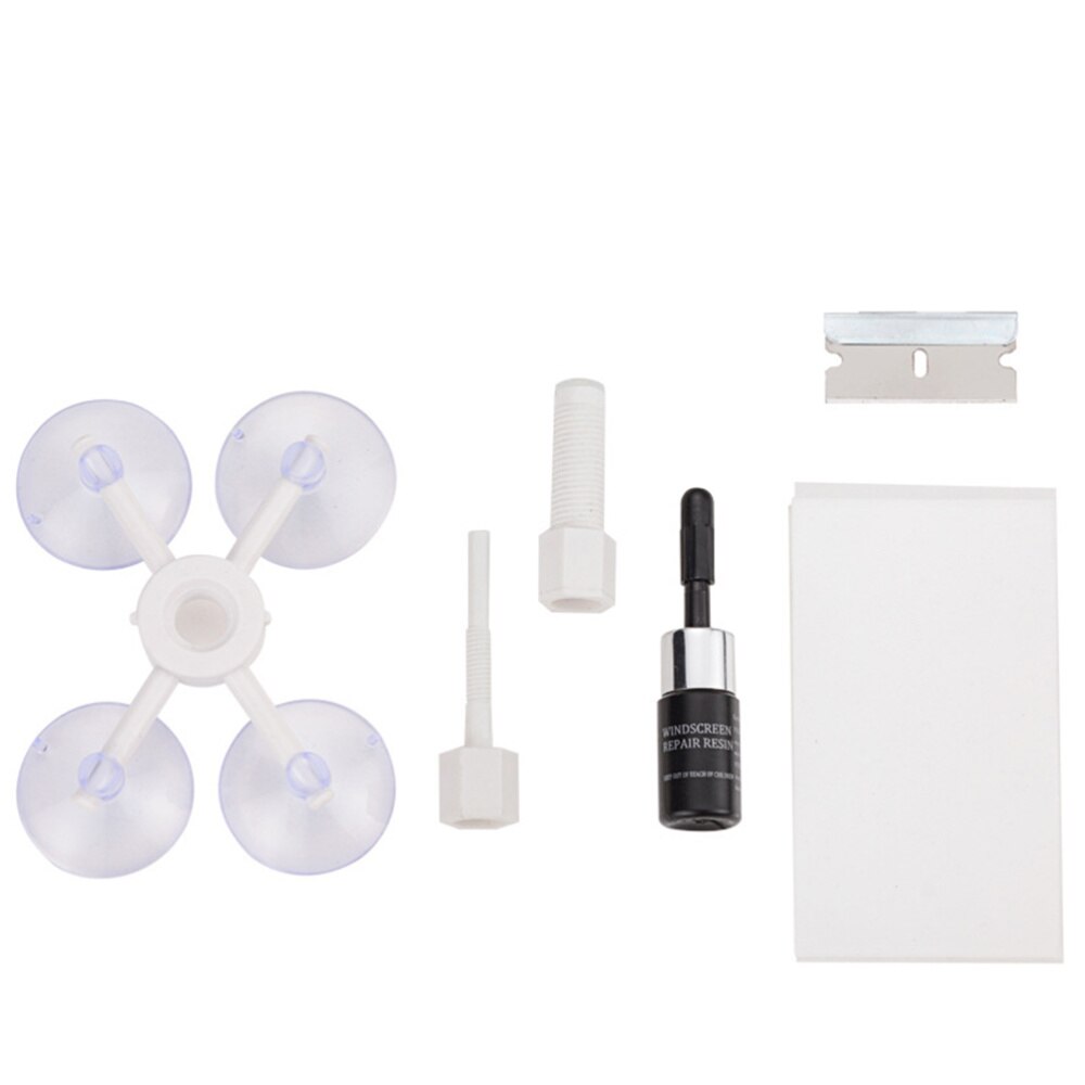1 Set Auto Glass Repair Kit DIY Convenient Windshield Repair Kit Car Glass Repair Kit