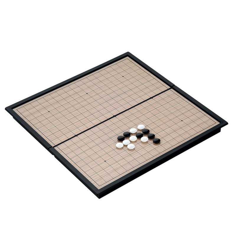 Chess Board Games Portable Folding Magnet Magnetic Disks Go 19 Lines WeiQi Children Go Game 361pcs/set