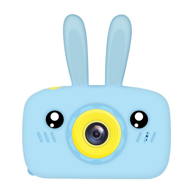 Children Kids Camera Mini Educational Toys For Children Baby Birthday Digital Camera 1080P Projection Video Camera: Blue