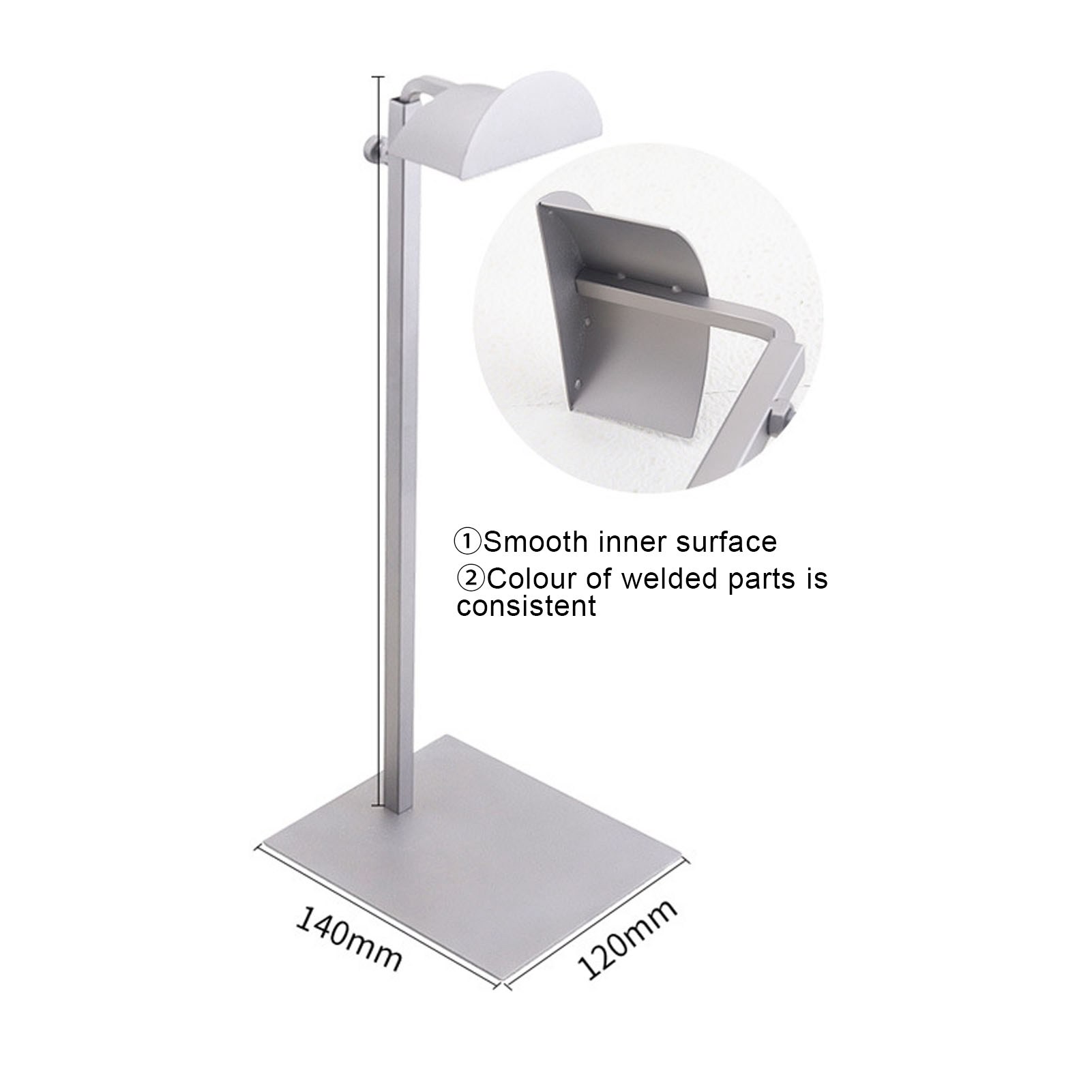 Stainless steel Display Rack Stylish Bags Display Holder Handbag Rack For Household Shopping Malls Clothing Shops