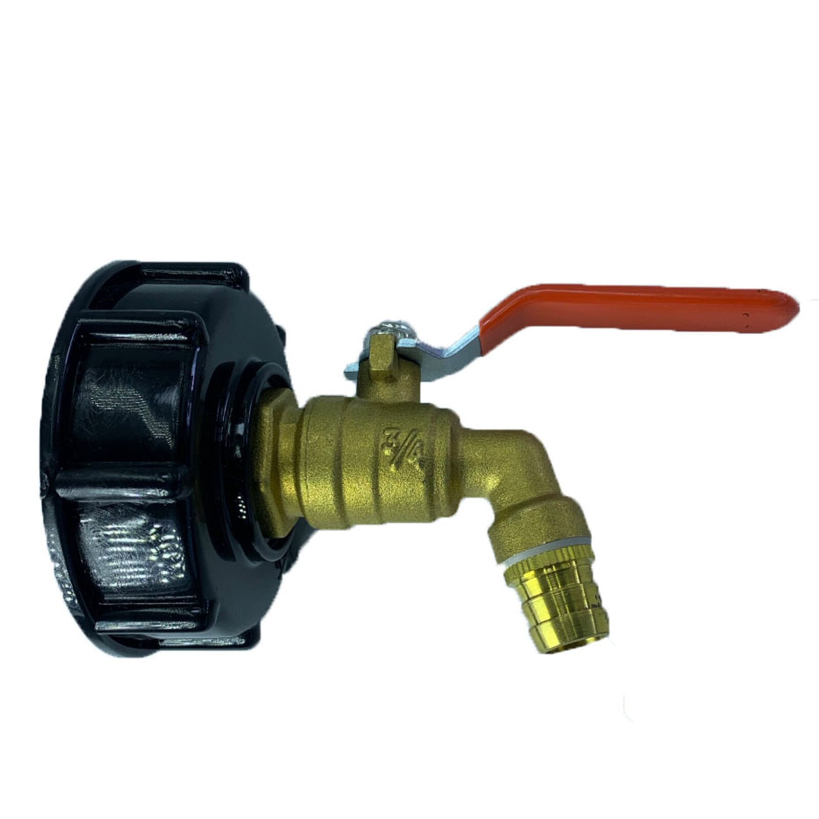 IBC Tank Adapter Brass Storage Tank Hose Connector 3/4" Garden Tap Parts