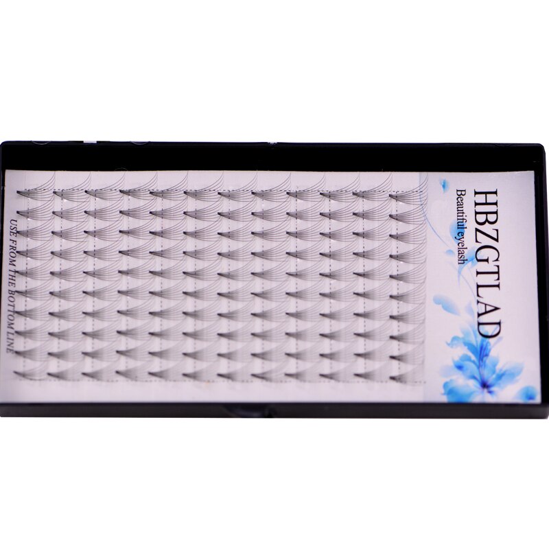 7D Russische Volume Wimpers Extension Korte Steel Pre gemaakt Fans Lash Wimper Individuele Extensions