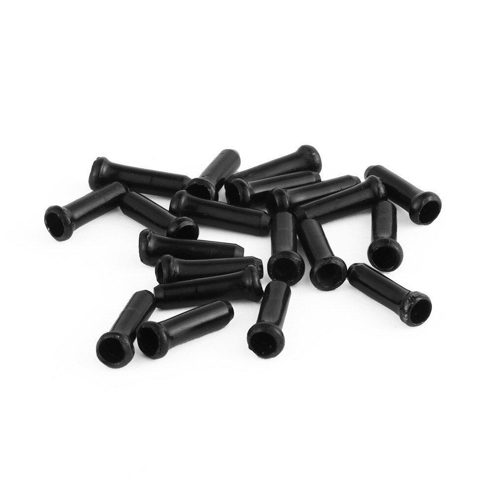 10pcs Cable Caps For Bike Bicycle 4mm 5mm Derailleur Shift Brake Cable End Cap Housing Ferrules Crimps Dust Cover Wire Tip: 0.3cm black