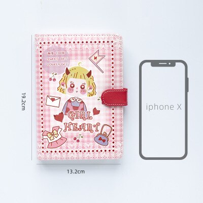 365 planificateur carnet planificateur organisateur agenda agenda Journal quotidien Plan balle Journal Record vie papeterie: girl red