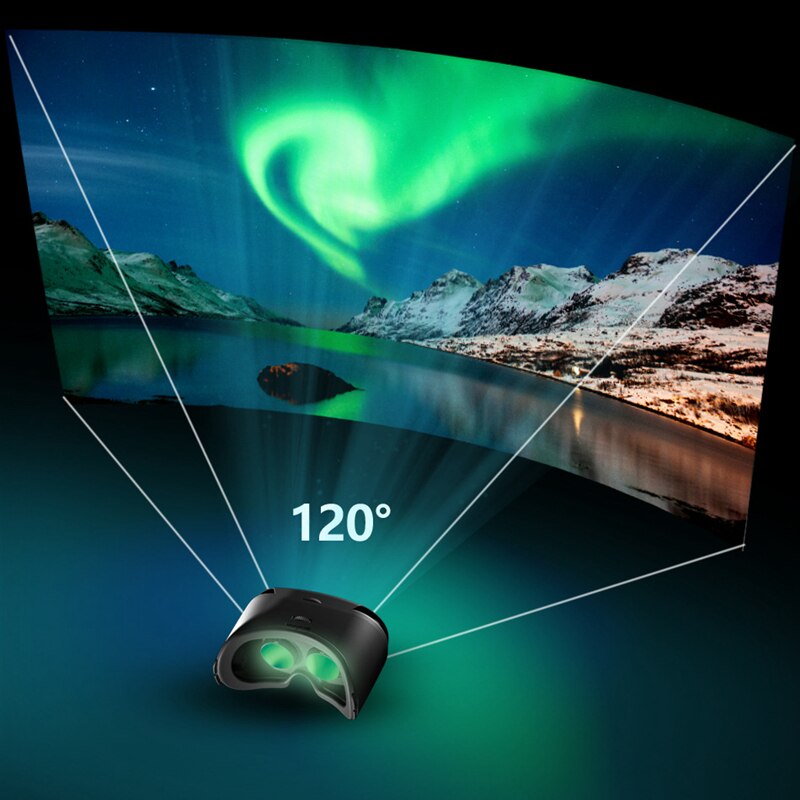 VR 3D Helmet Glasses Box VR Headset Virtual Reality Devices For 5 to 7 Inch Smartphones Binoculars Gaming Movie Video Game