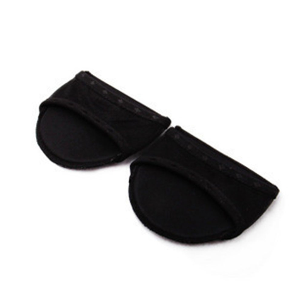 1 par Mulheres aliviar a dor Do Pé Palmilhas Gel Respirável Pads Almofada Metatarsal Dolorido Apoio Do Antepé: E-Black