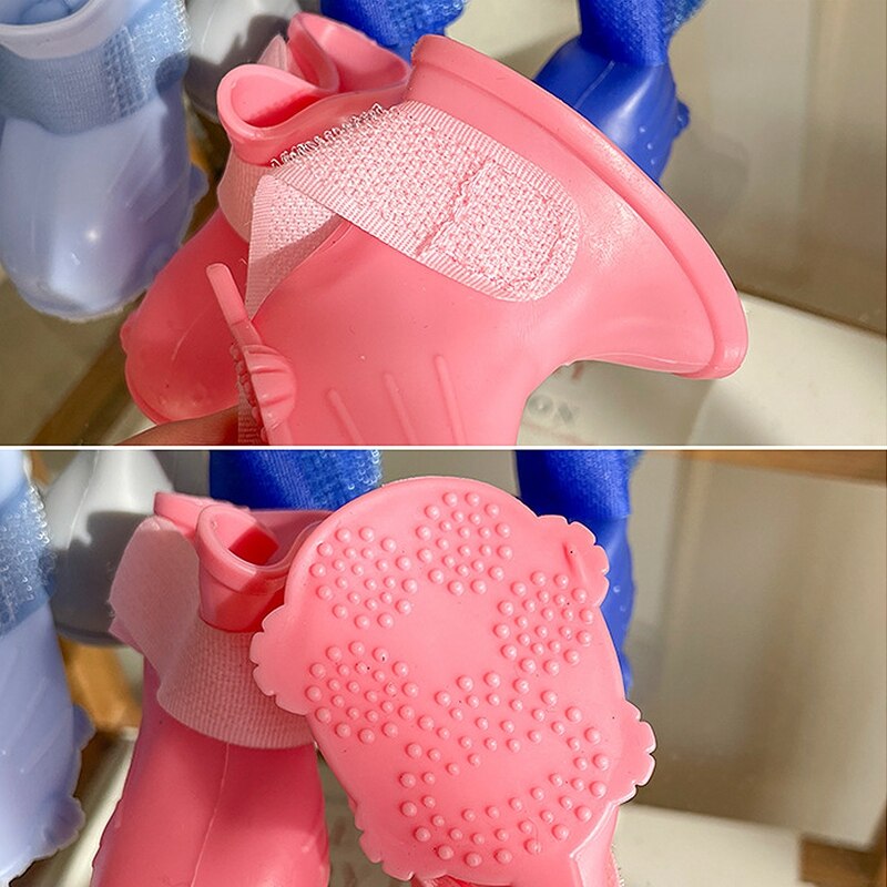 Buty dla psa kalosze dla psa antypoślizgowe wodoodporne kalosze dla kota na zewnątrz obuwie skarpety szczeniak trampki artykuły dla zwierząt